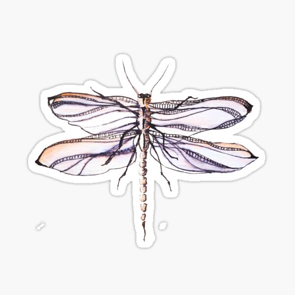Dragonfly mystery Sticker