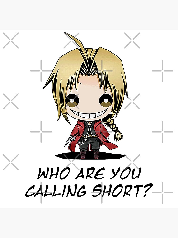 Fullmetal Alchemist Anime Manga Edward Elric Who are you calling