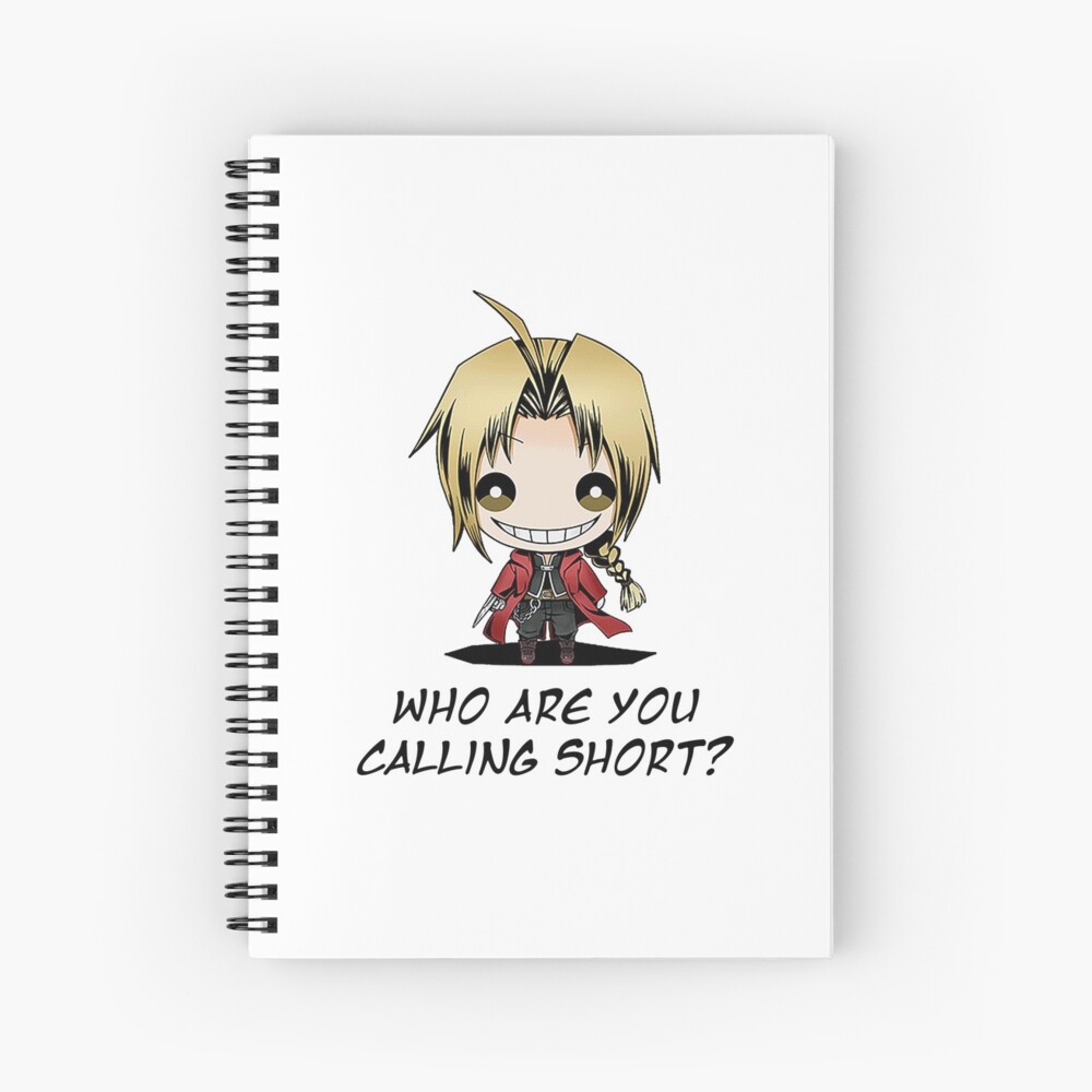 Fullmetal Alchemist Roy Mustang Name Anime Spiral Notebook