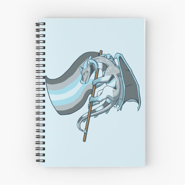 Item preview, Demiboy Pride Flag Dragon (3rd Edition) designed and sold by Art of Keymintt.