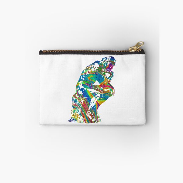 Item preview, Thinker - Colorful Swirls designed and sold by dlpalmer.
