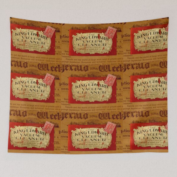 Item preview, King Edward Vacuum Cleaner Antique Collage designed and sold by RachelAlbang.