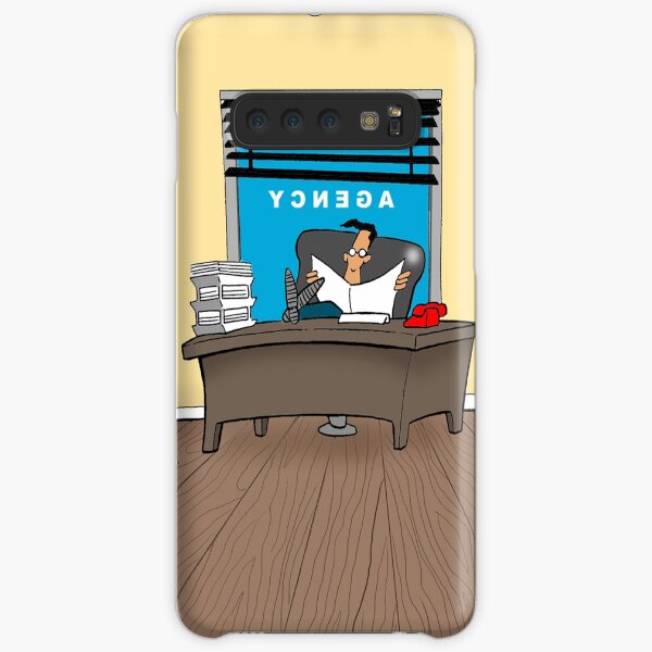 The Agency Cartoon Illustration Samsung Galaxy Snap Case