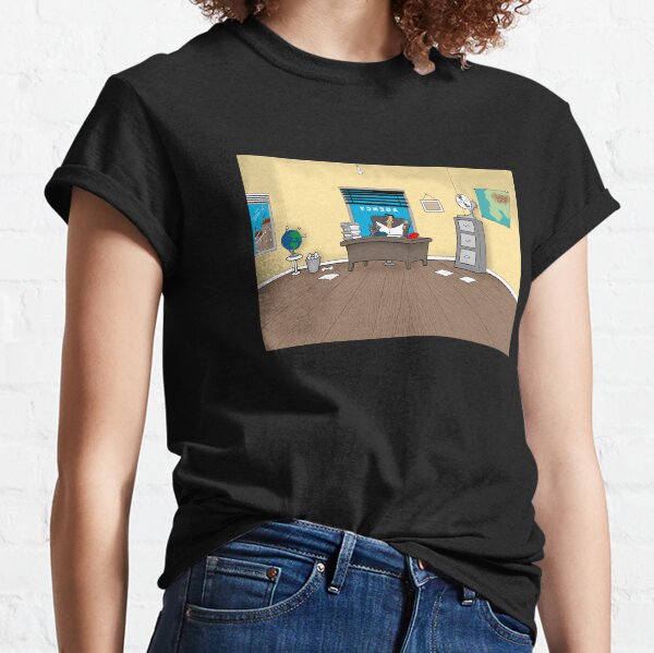 The Agency Cartoon Illustration Classic T-Shirt