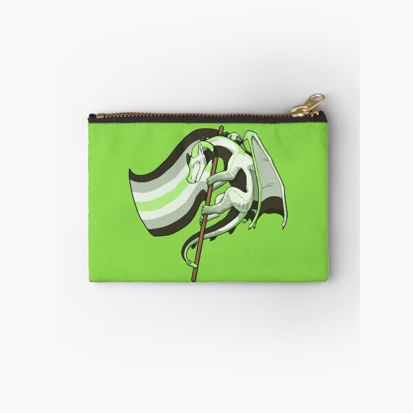 Item preview, Agender Pride Flag Dragon (3rd Edition) designed and sold by Art of Keymintt.
