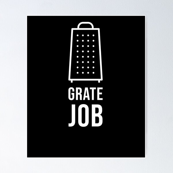 Be 'Grate'ful - Kitchen Wall Decor Cheese Grater