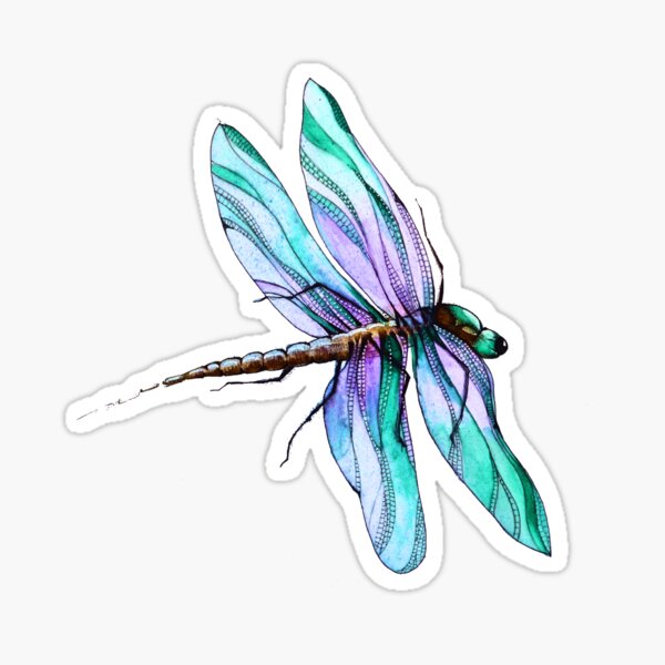 Dena's Dragonfly Sticker