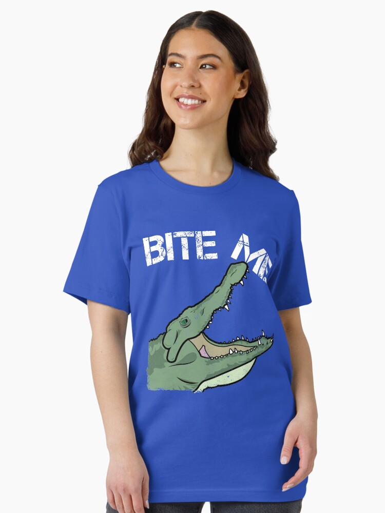 Thumbnail 2 of 7, Essential T-Shirt, Bite Me - Go Repairs designed and sold by gorepairs.