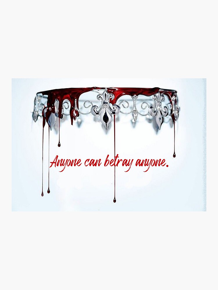 "Red Queen" Sticker by samlee2016 Redbubble