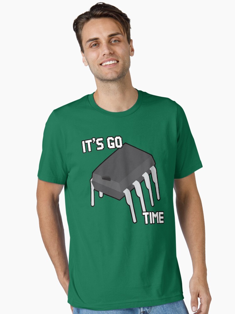 Thumbnail 1 of 7, Essential T-Shirt, It's Go Time - Go Repairs designed and sold by gorepairs.