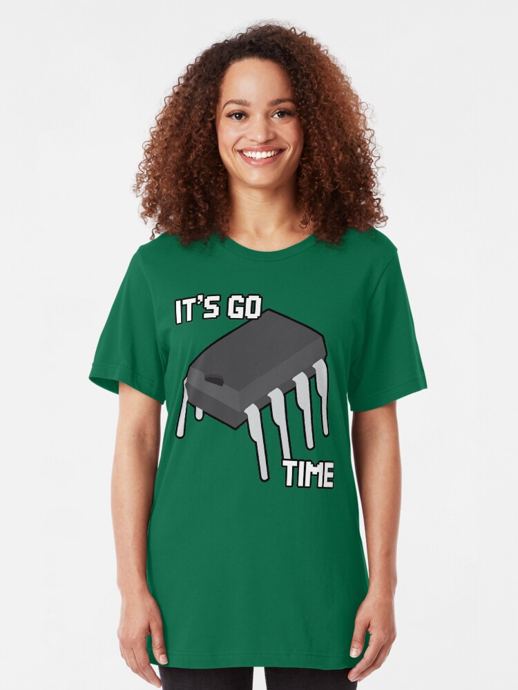 Alternate view of It's Go Time - Go Repairs Slim Fit T-Shirt