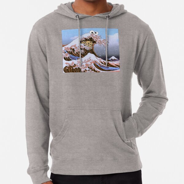 cookie monster wave hoodie