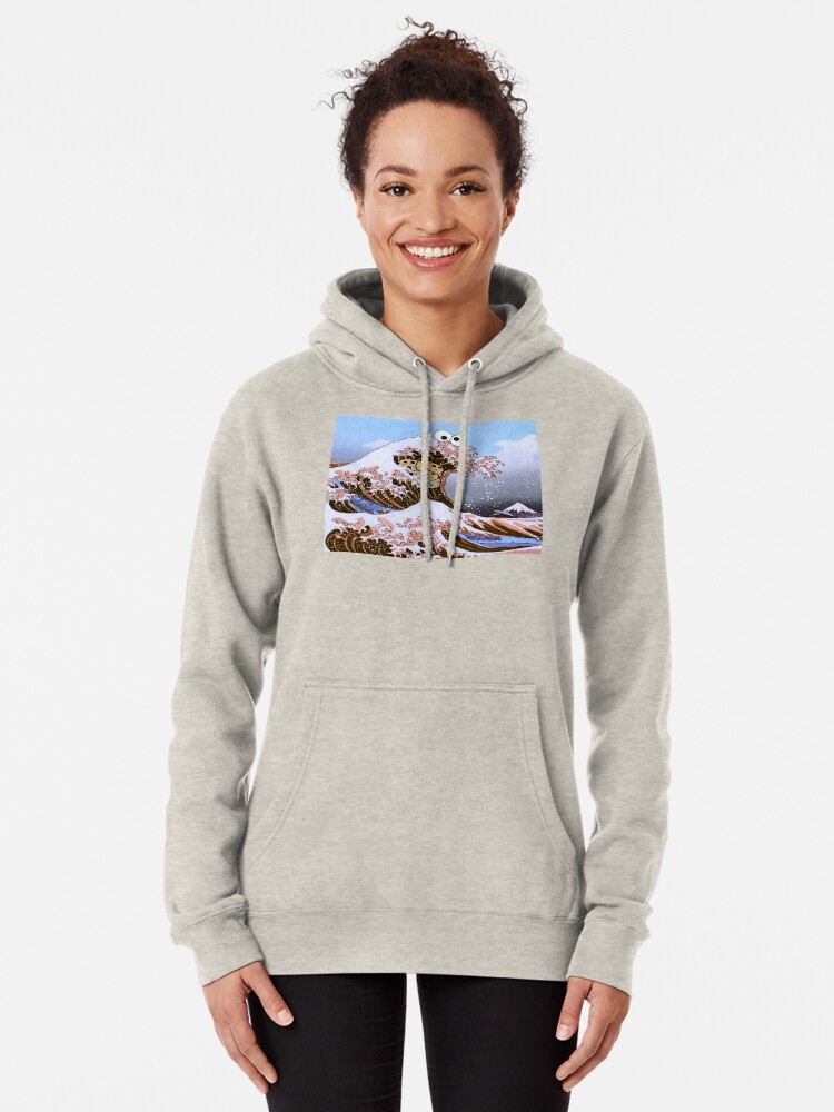 cookie monster wave hoodie