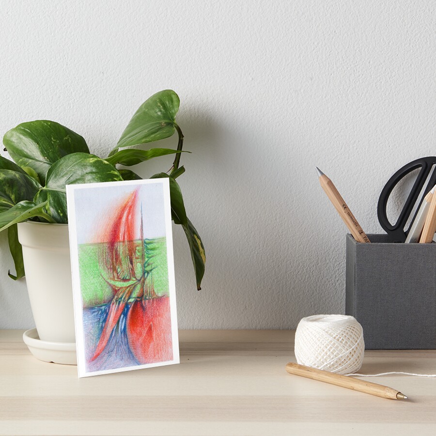 Item preview, Art Board Print designed and sold by Biomorphic.