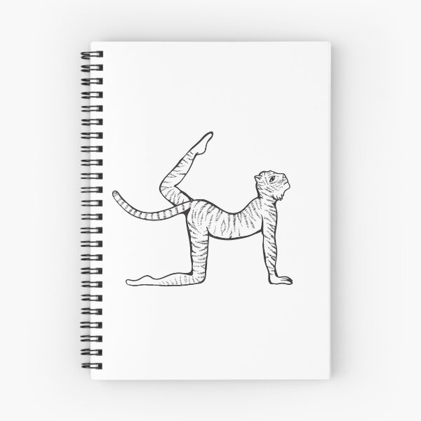 Item preview, Tiger Pose / Vyaghrasana designed and sold by Shamanthi Rajasingham.