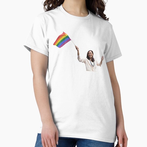 Item preview, Kamala Harris "Pride Flag" designed and sold by itsmebecca.