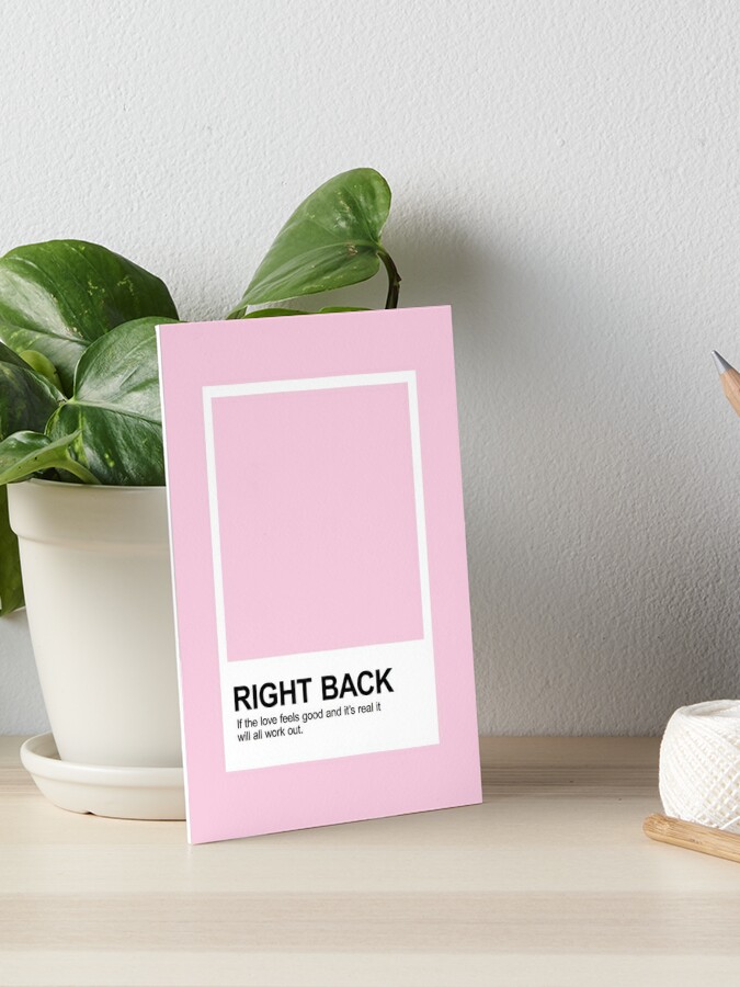 Right Back Pantone Postcard for Sale by Julia DeVincentis