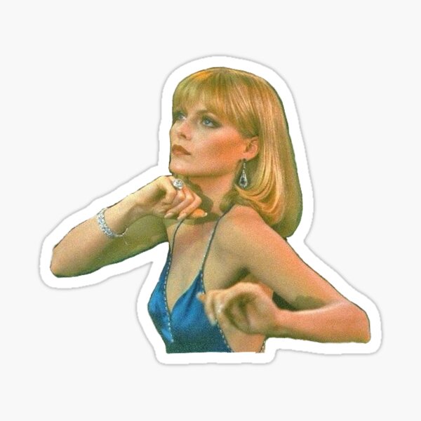Michelle Pfeifer Scarface Sticker