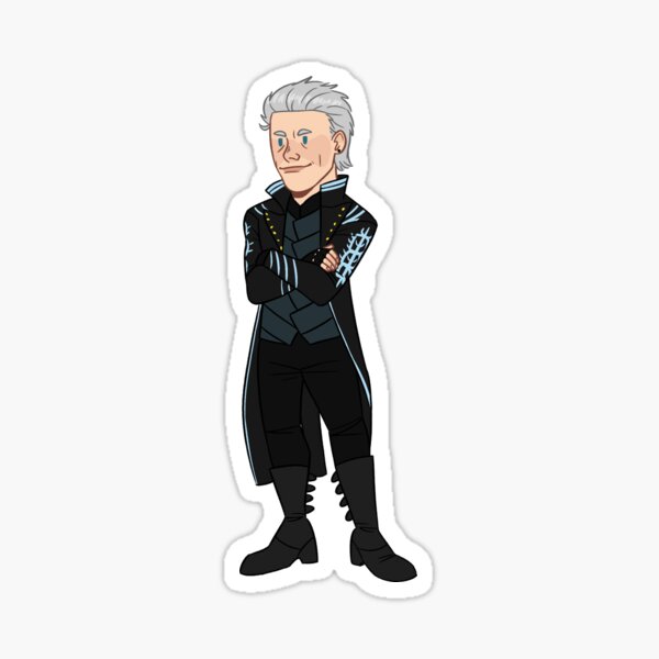 Vergil Sticker for Sale by losthiqhway