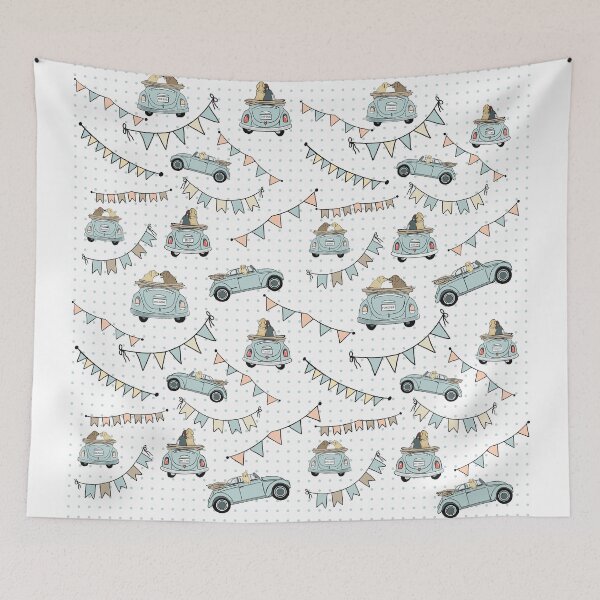 Item preview, Golden Retrievers in Convertibles designed and sold by BoandMe.