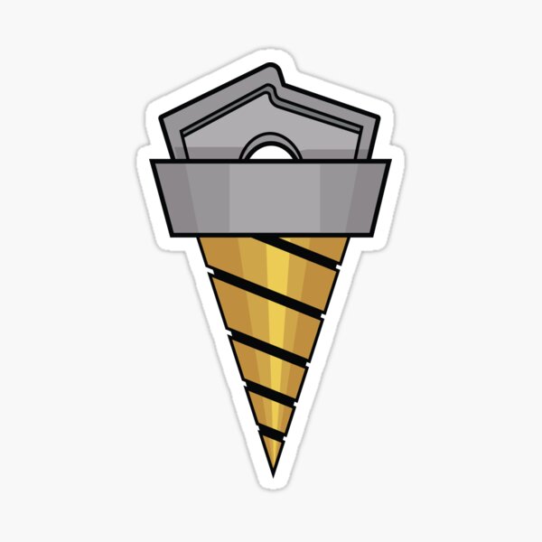 Heaven Piercing Drill Sticker