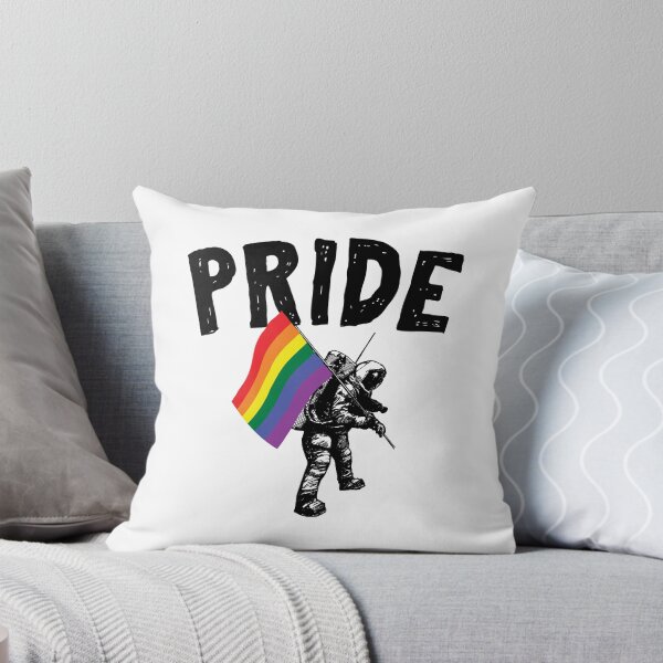Item preview, Astronaut with flag pride T-shirt for LGBTQ  designed and sold by Gifafun.