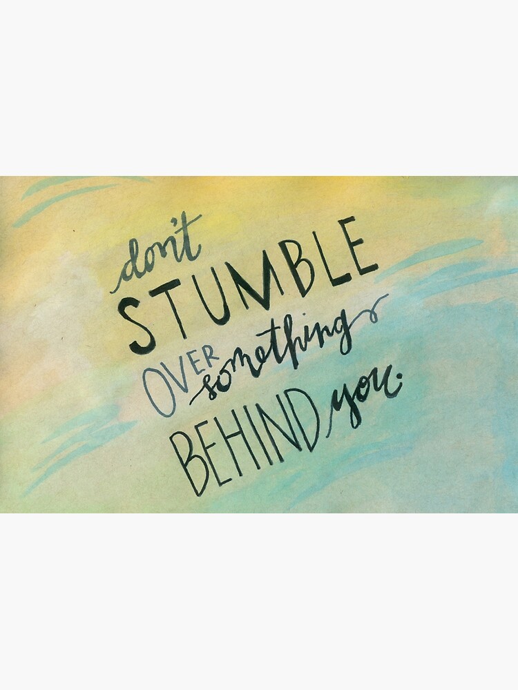 Don't Stumble by crystalliora