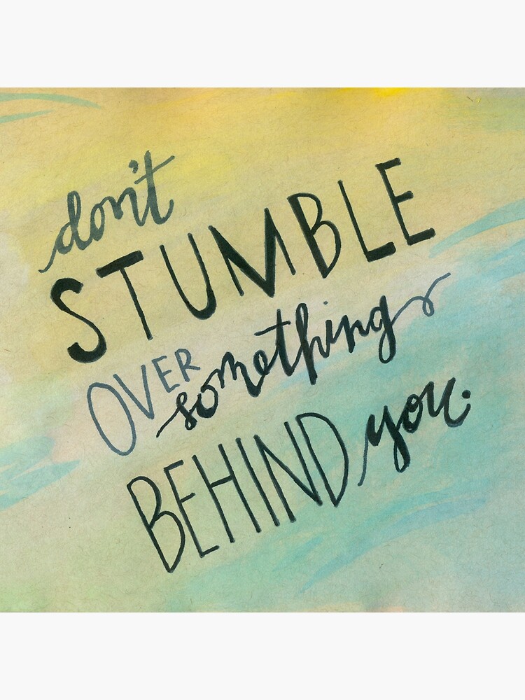 Don't Stumble by crystalliora
