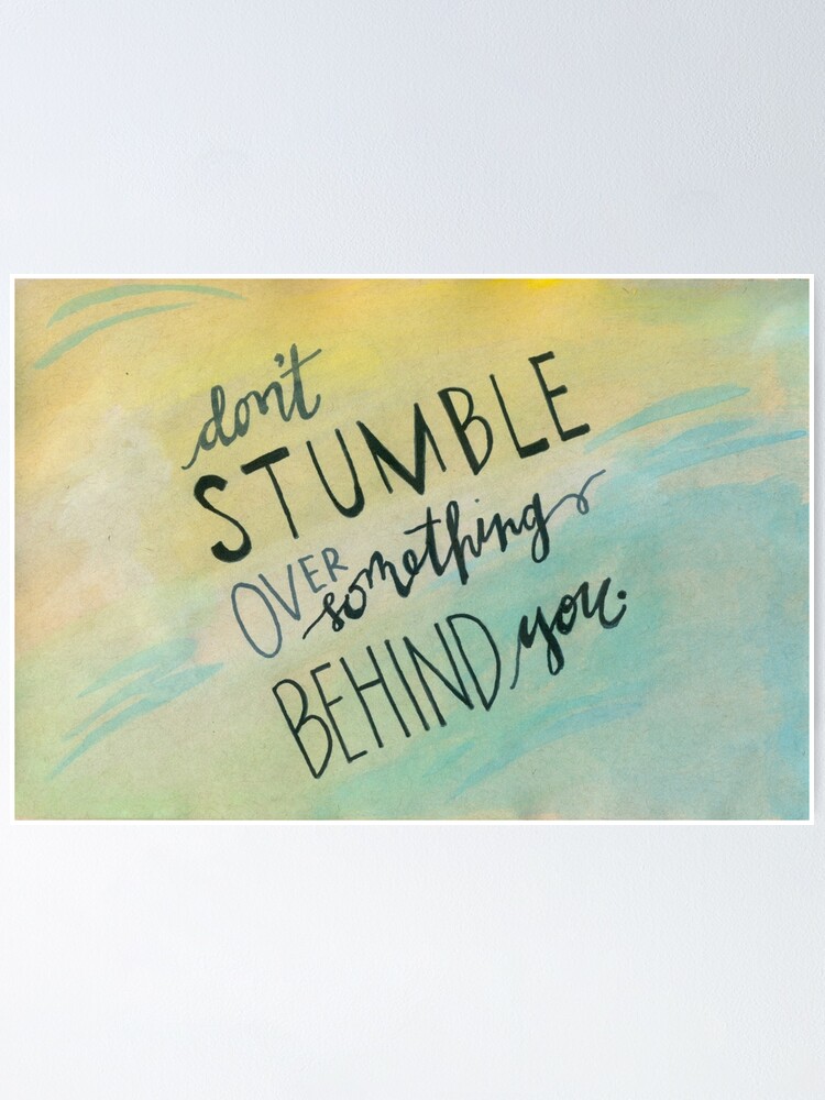 Alternate view of Don't Stumble Poster