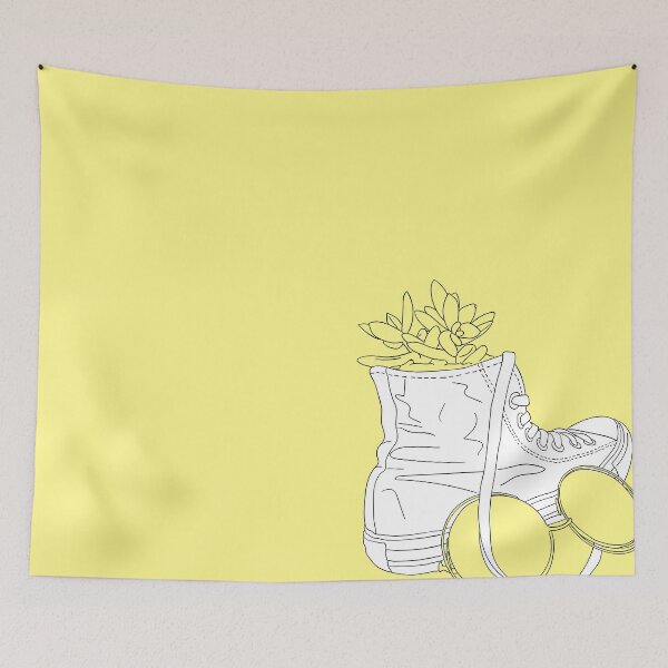 Item preview, Yellow Shoe Succulent designed and sold by BethanyClarkArt.