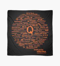 Qanon - Great Awakening - QResearch - Cryptograph Scarf