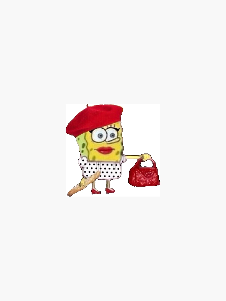 Spongebob meme face Magnet for Sale by L1sercool