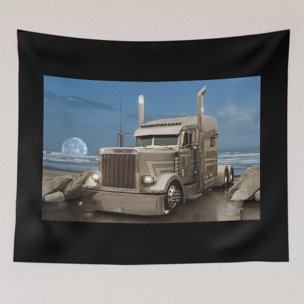 Item preview, Two Toned Grey Peterbilt designed and sold by rharrisphotos.