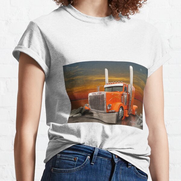 Orange Peterbilt Classic T-Shirt