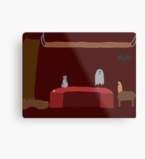 Mythical Creature Support Group Metal Print