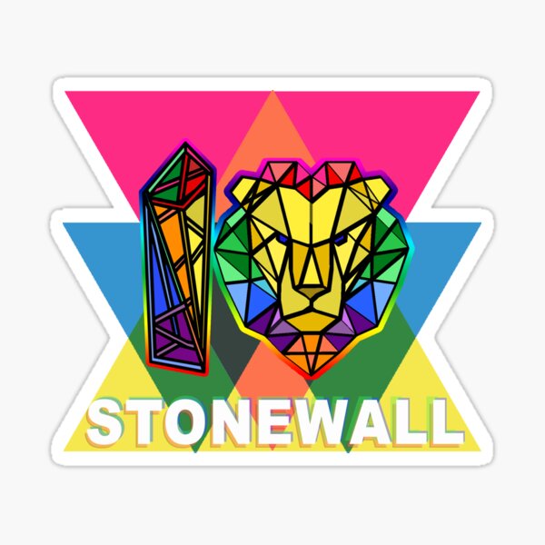 Stonewall Pride 2019 lion Sticker