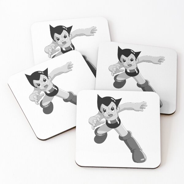 Item preview, Astro Boy, Fighting Stance Ver. (Grayscale) designed and sold by Violet Dreaming.