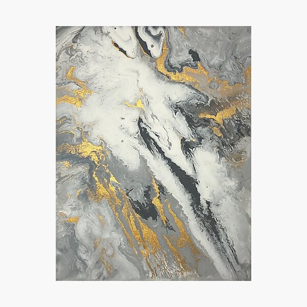 Marble Pour 930 Photographic Print