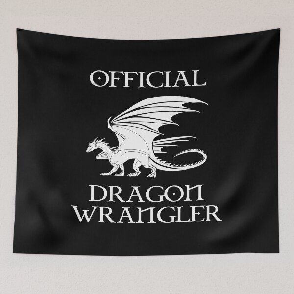 Artikelvorschau, Offizieller Dragon Wrangler entworfen und verkauft von Cat Lady Designs.