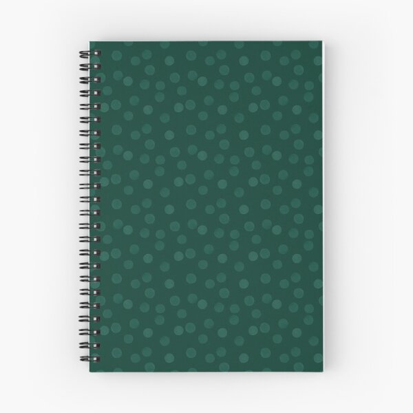 Aperçu de l'œuvre Polka aquarelle vert foncé créée et vendue par fuzzyfox.