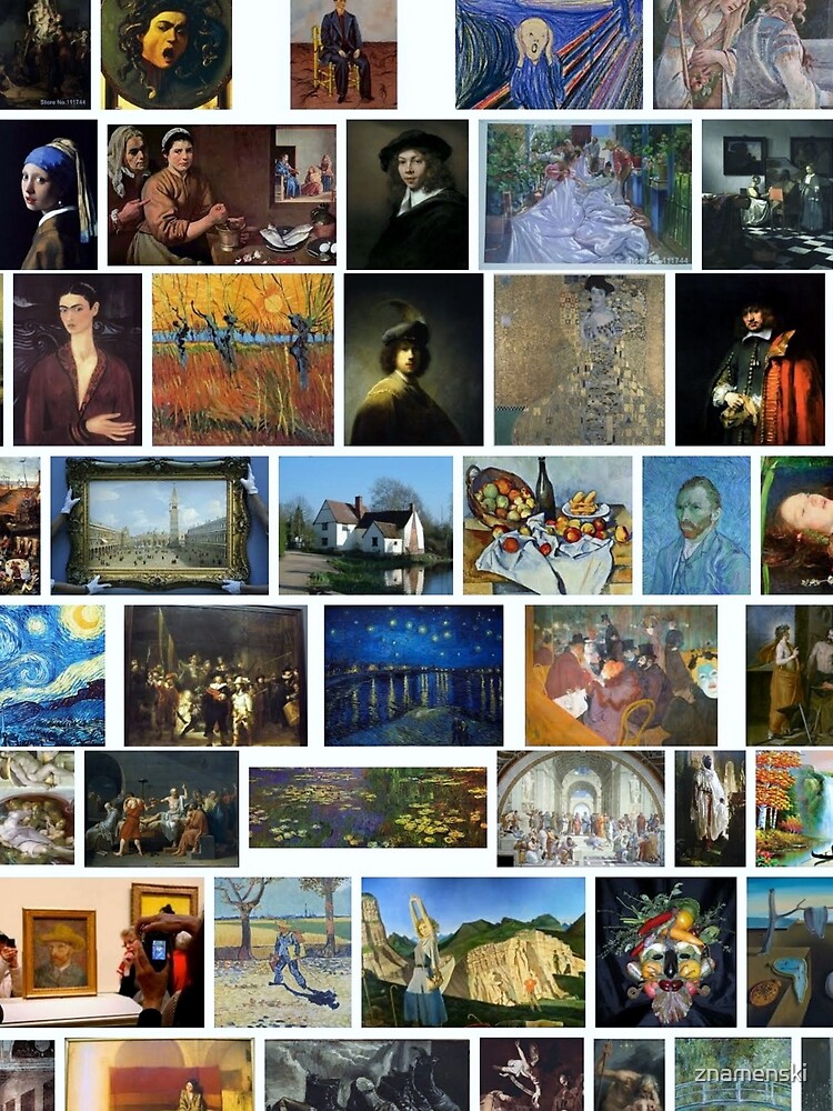 Most Famous Paintings #Most #Famous #Paintings #FamousPaintings VanGogh StarryNight VincentVanGogh by znamenski