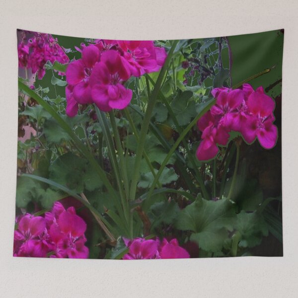 Item preview, PINK GERANIUMS &  GREEN FOLIAGE NATURE PATTERNS designed and sold by sharlesart.