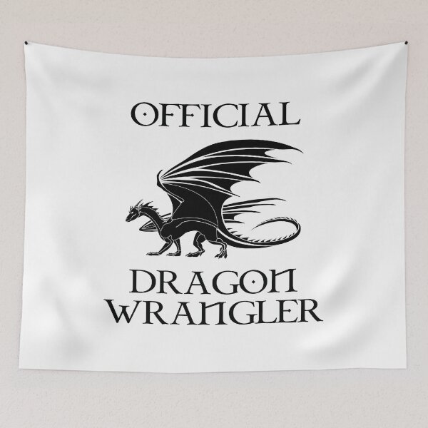 Artikelvorschau, Offizieller Dragon Wrangler entworfen und verkauft von Cat Lady Designs.