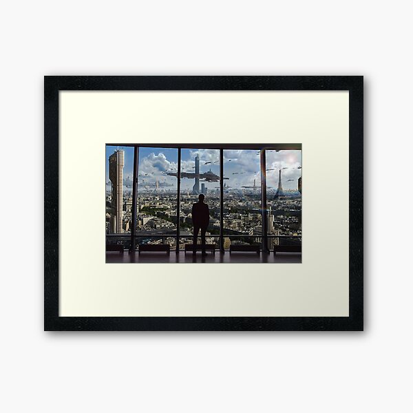 A View Of The Future Framed Art Print