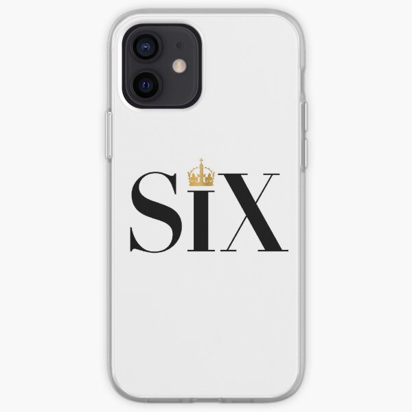 six the musical logo iPhone Soft Case