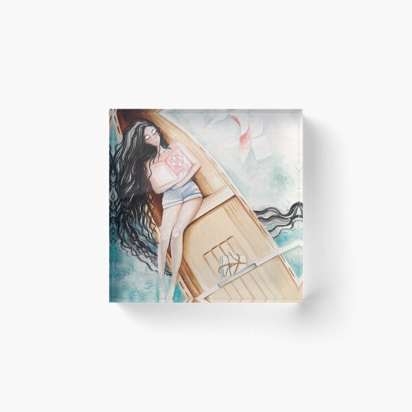 Pages Acrylic Block