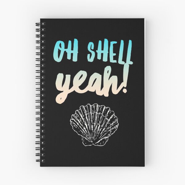 Item preview, Beach Quote Love Summer Funny Shell Yeah Pun Ocean Seashell design designed and sold by CreatedByHeidi.