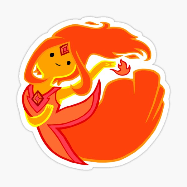 Feel My Flames, Puny Worms! Sticker