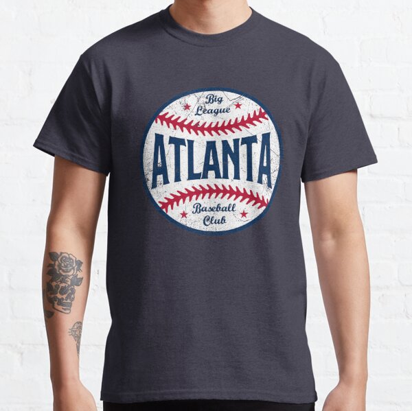 Retro Atlanta Georgia ATL Vintage Baseball Retro Throwback T-Shirt