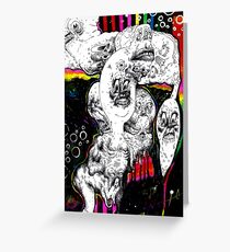Flurbleburrble Greeting Card